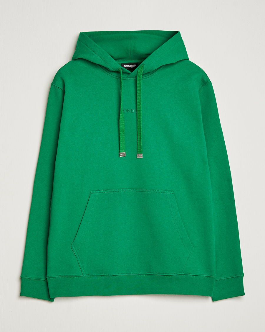 Men | Sweaters & Knitwear | Dondup | Logo Hoodie Green