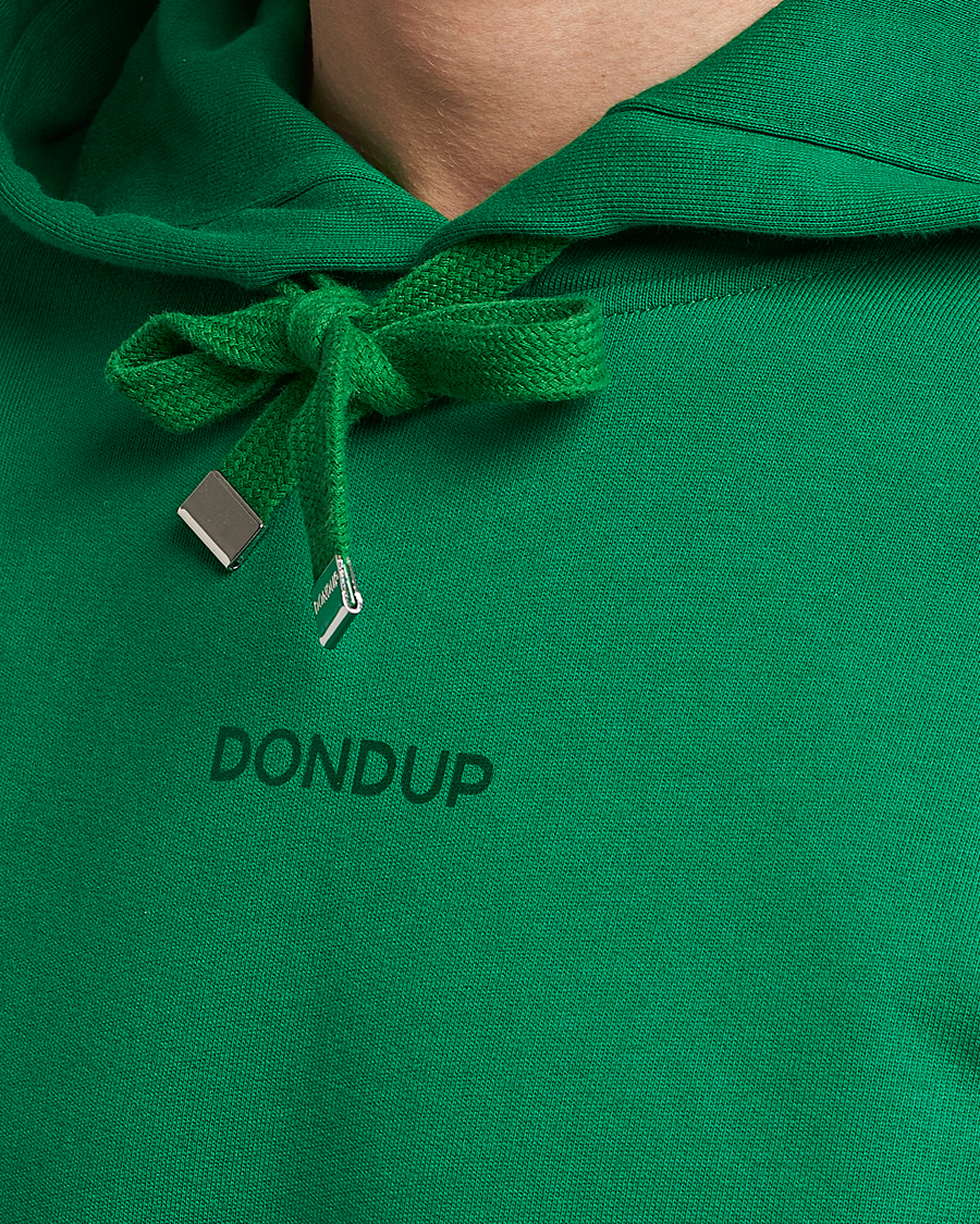 Men | Sweaters & Knitwear | Dondup | Logo Hoodie Green