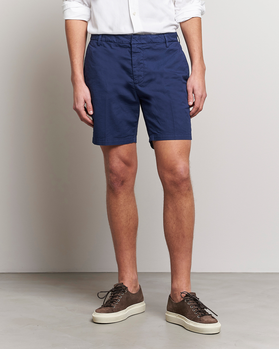 Men | Chino Shorts | Dondup | Manheim Shorts Navy