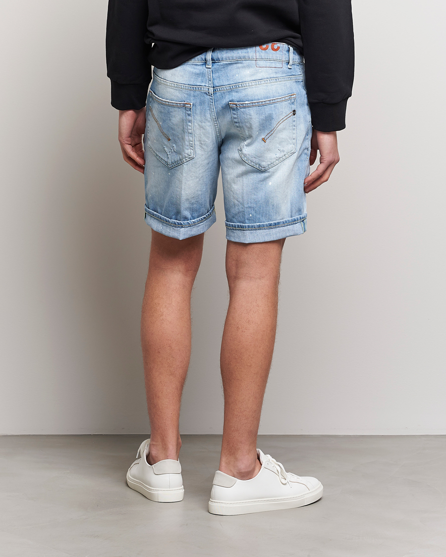 Men | Shorts | Dondup | Derick Bull Denim Shorts Light Blue