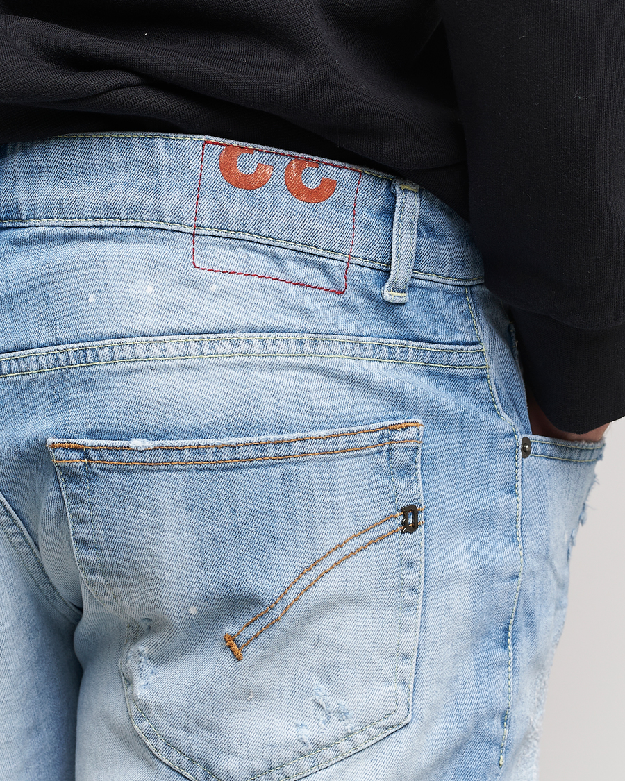 Men | Shorts | Dondup | Derick Bull Denim Shorts Light Blue