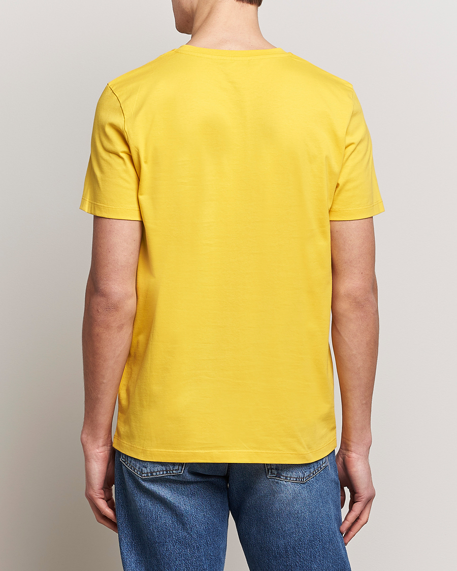 Men | T-Shirts | Dondup | Crew Neck Tee Yellow