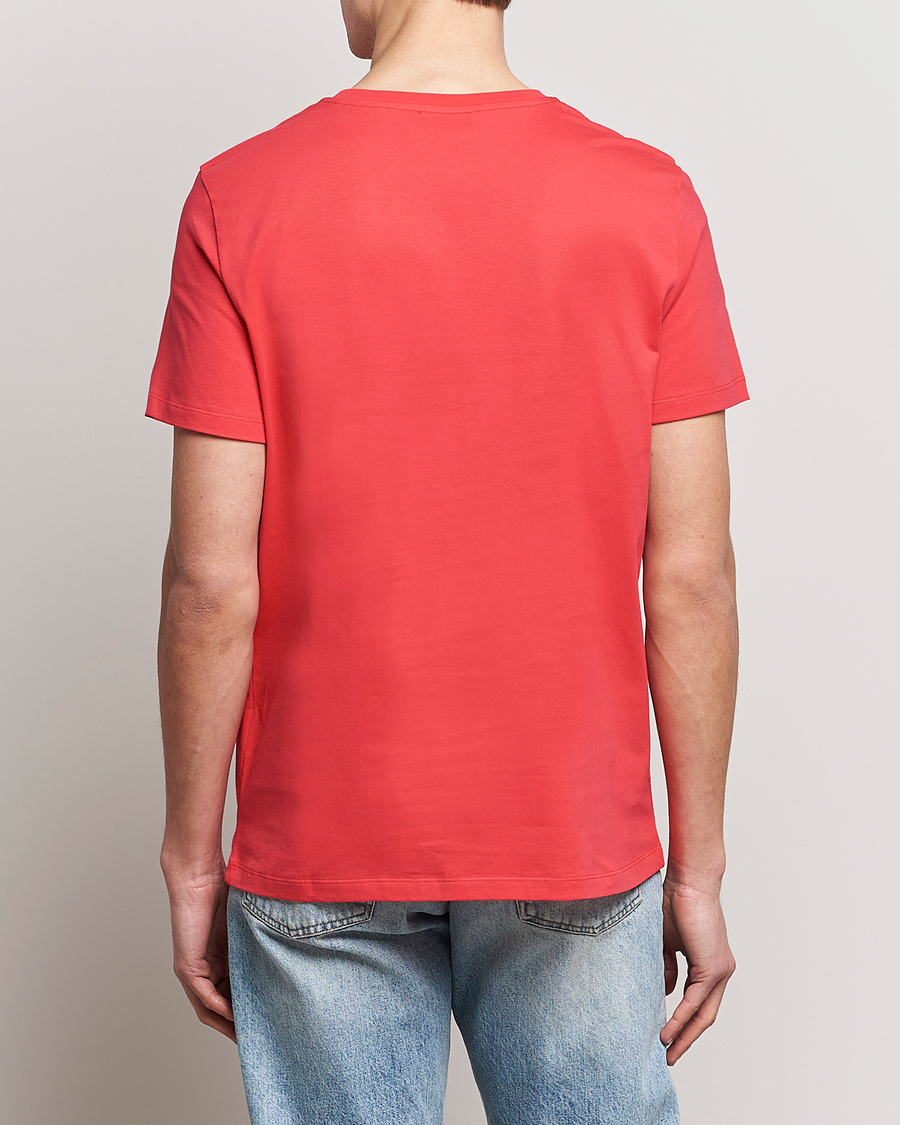 Men | T-Shirts | Dondup | Crew Neck Tee Coral