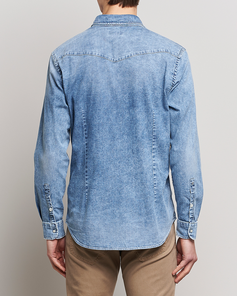 Men | Shirts | Dondup | Denim Shirt Light Blue