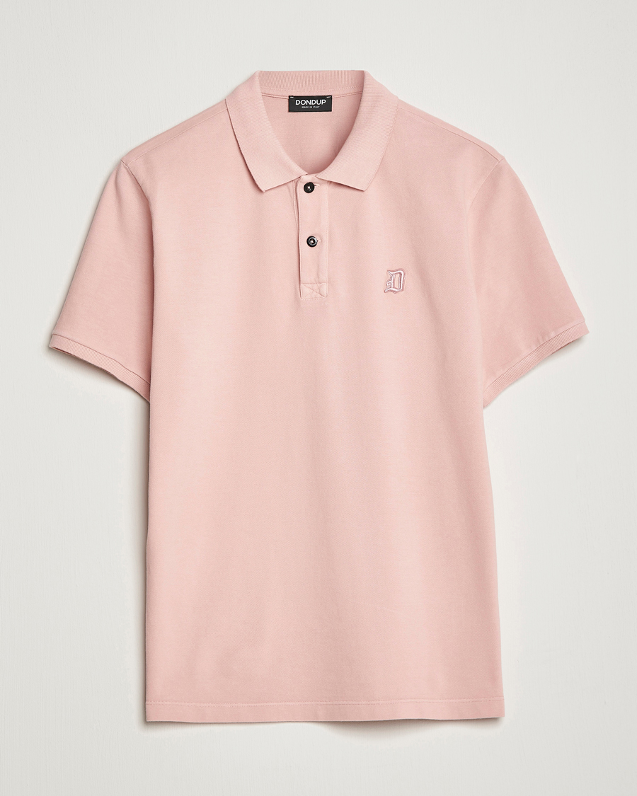 Men | Polo Shirts | Dondup | Cotton Pique Pink