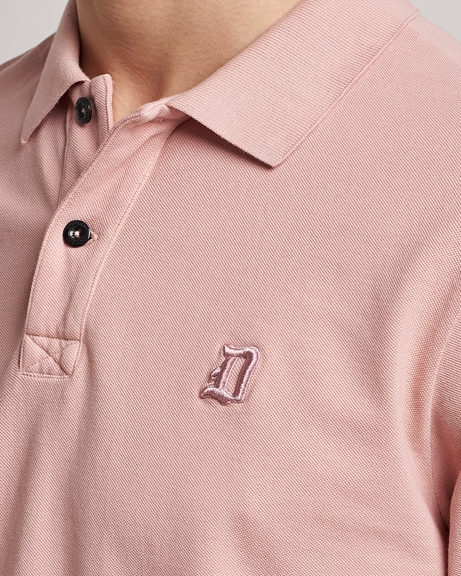 Men | Polo Shirts | Dondup | Cotton Pique Pink