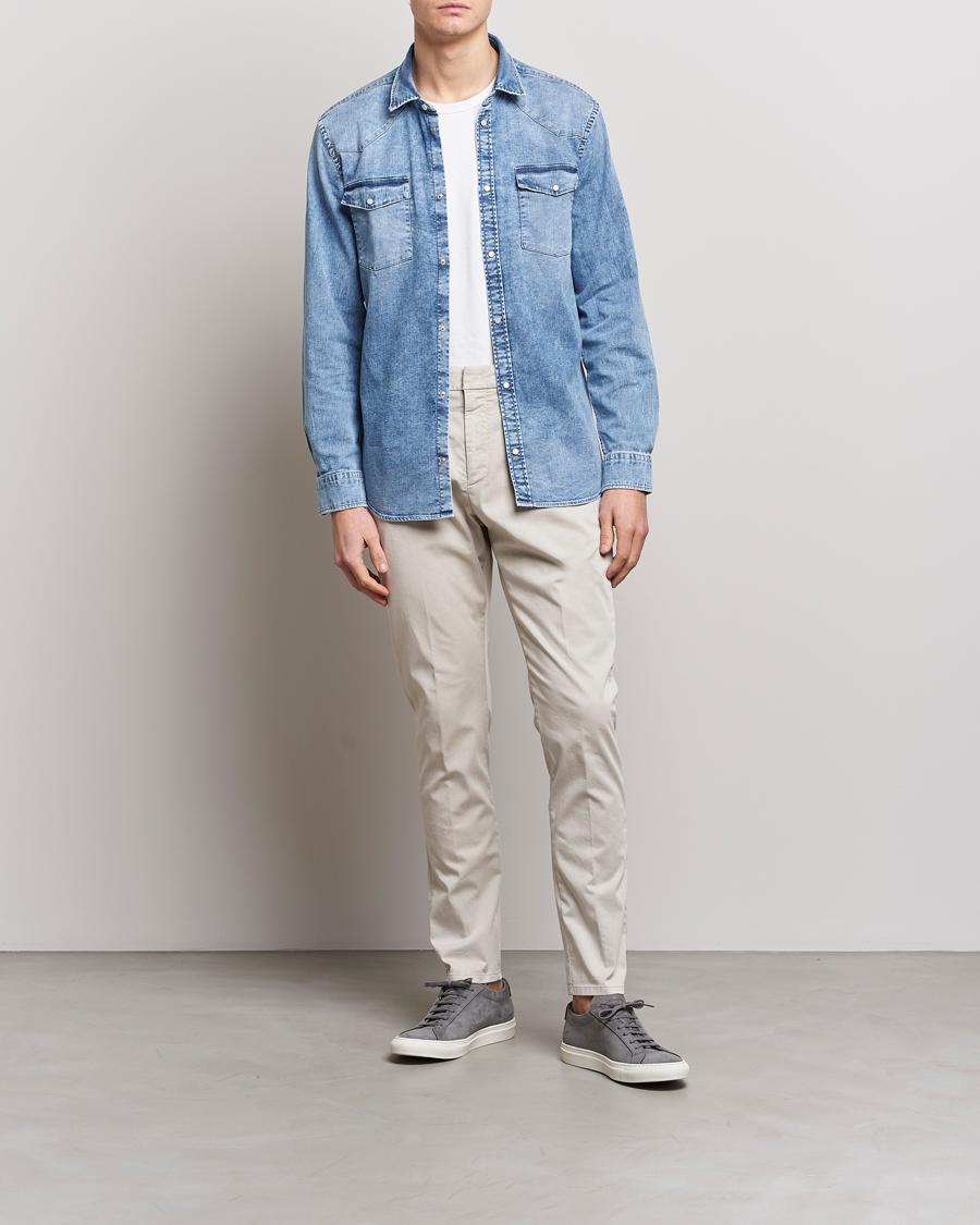 Men | Trousers | Dondup | Joe Chino Sand