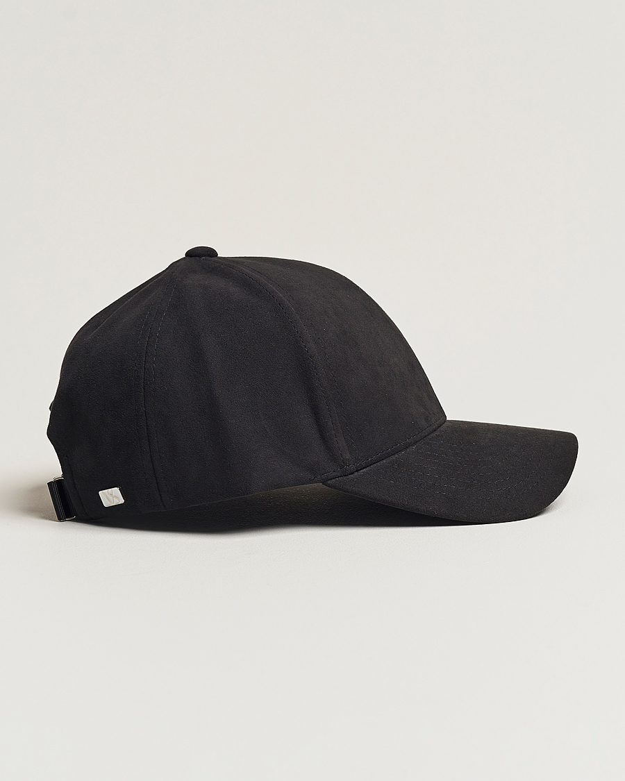 Men | Varsity Headwear Alcantara Baseball Cap Notte Black | Varsity Headwear | Alcantara Baseball Cap Notte Black
