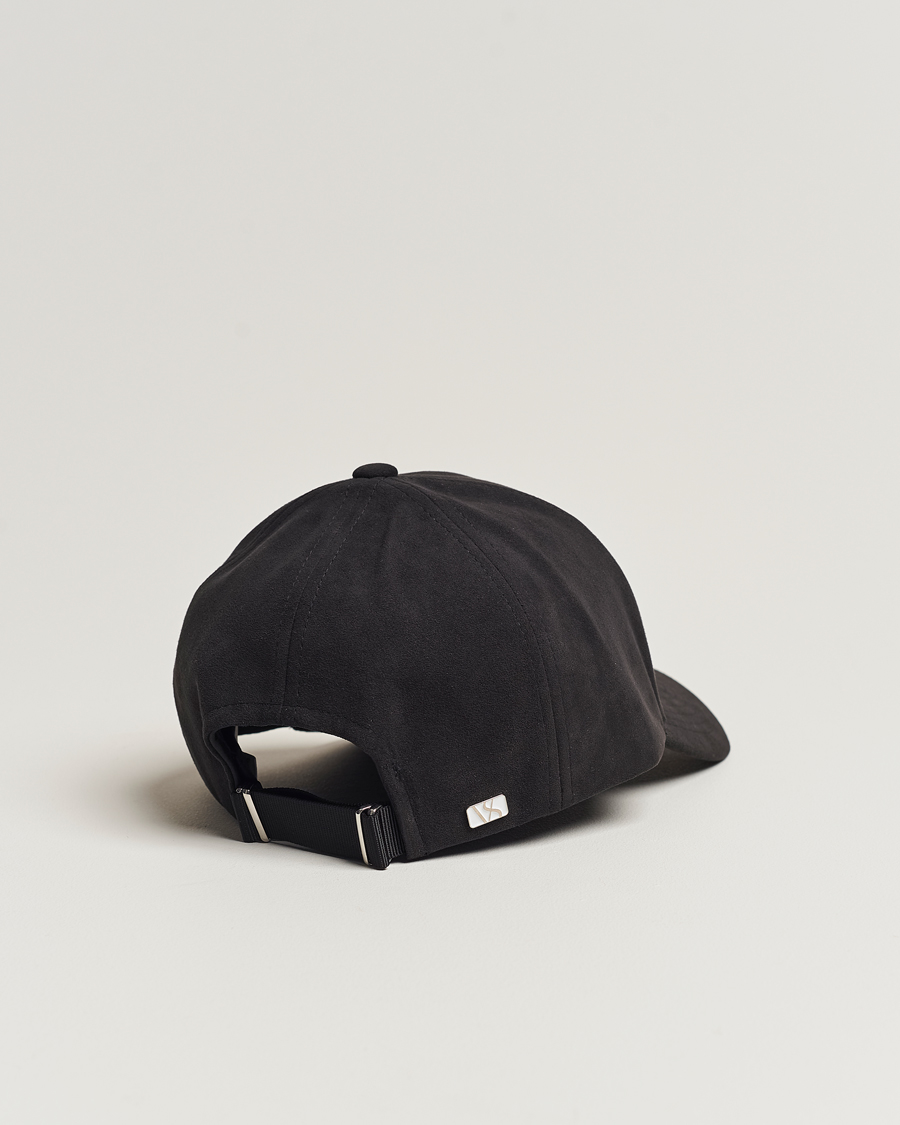 Men | Varsity Headwear Alcantara Baseball Cap Notte Black | Varsity Headwear | Alcantara Baseball Cap Notte Black