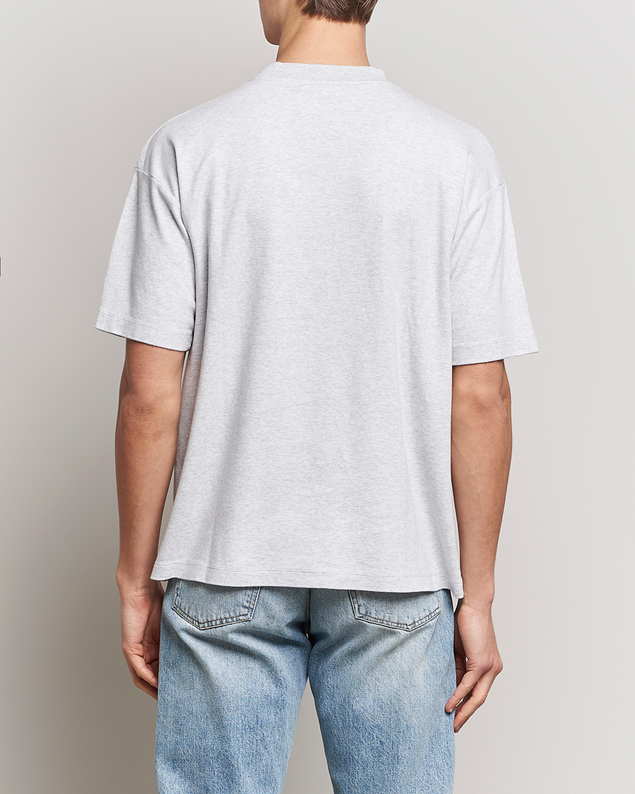 Men | T-Shirts | Drôle de Monsieur | Signature T-Shirt Light Grey