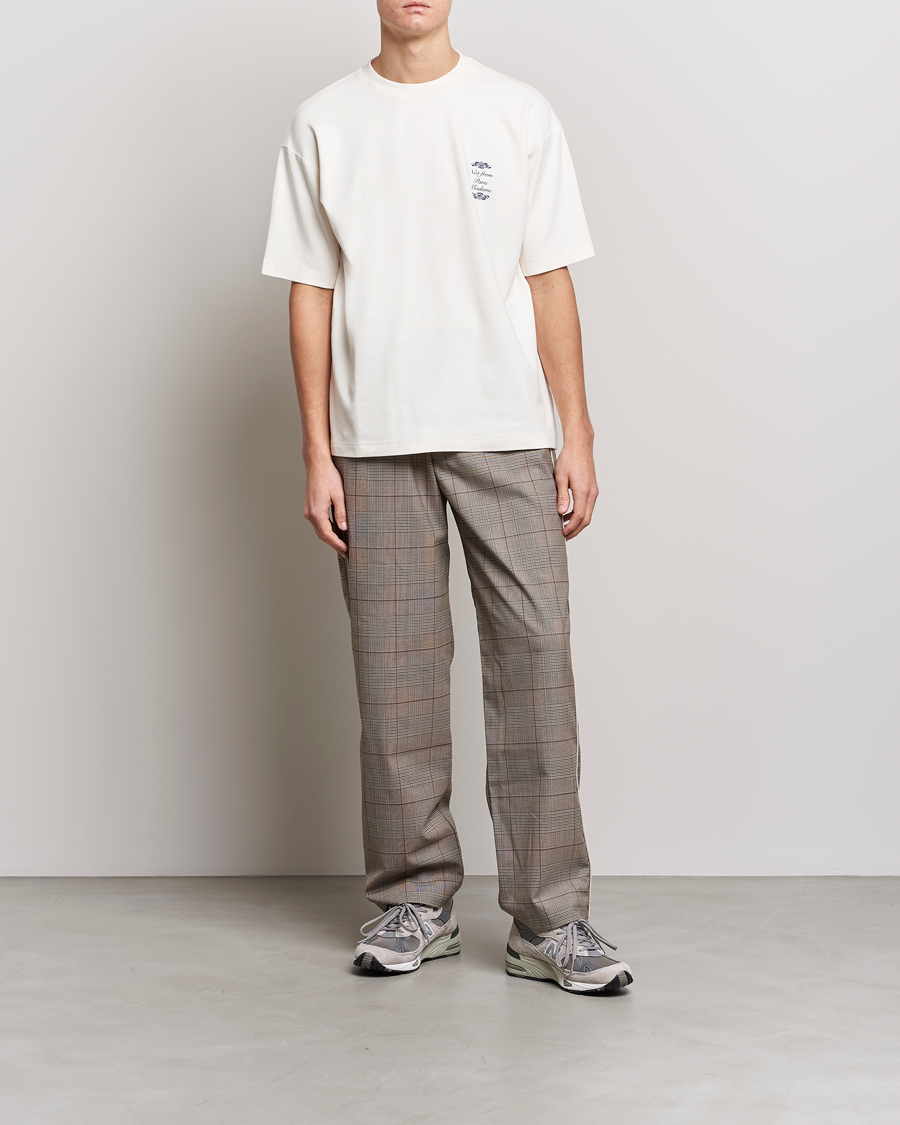 Men | T-Shirts | Drôle de Monsieur | Ornaments T-Shirt Off White