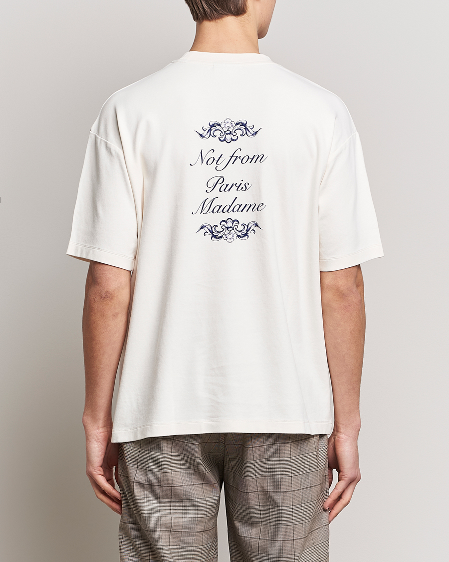 Men | T-Shirts | Drôle de Monsieur | Ornaments T-Shirt Off White