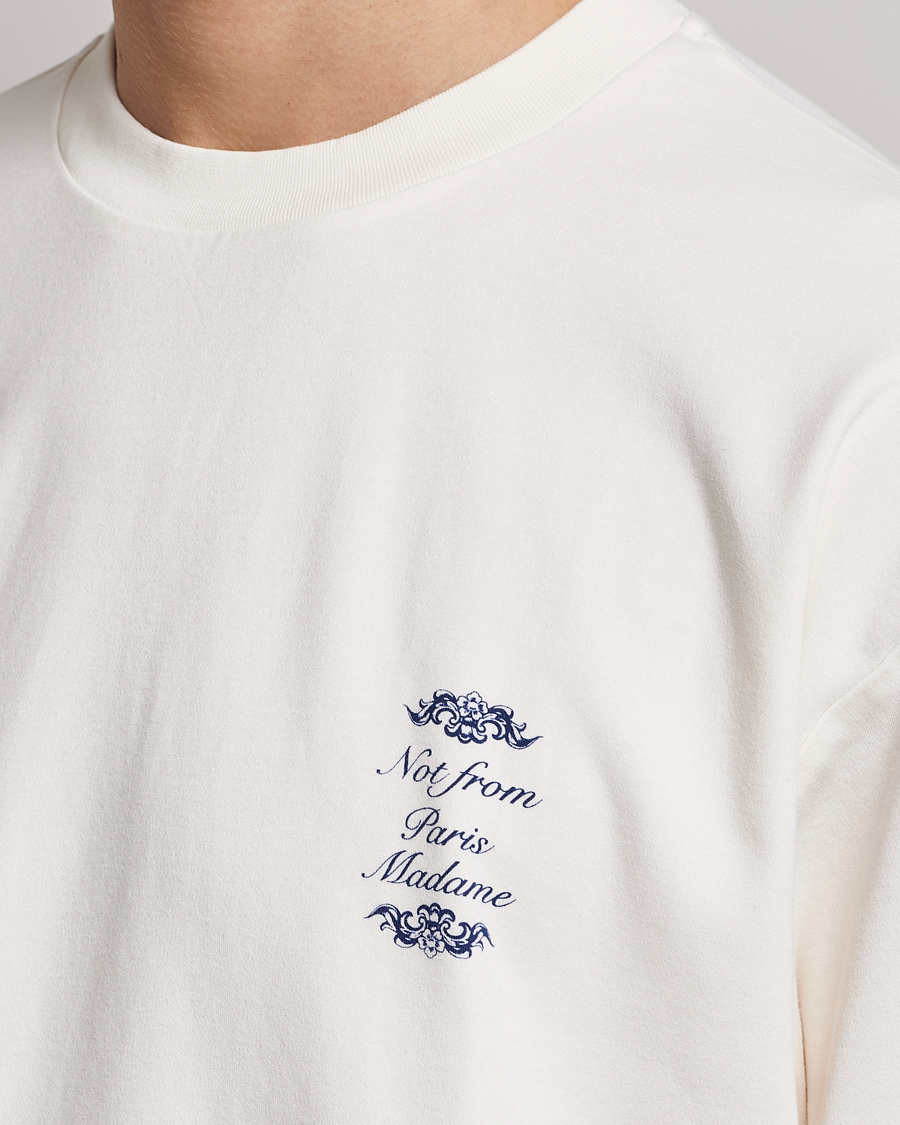 Men | T-Shirts | Drôle de Monsieur | Ornaments T-Shirt Off White