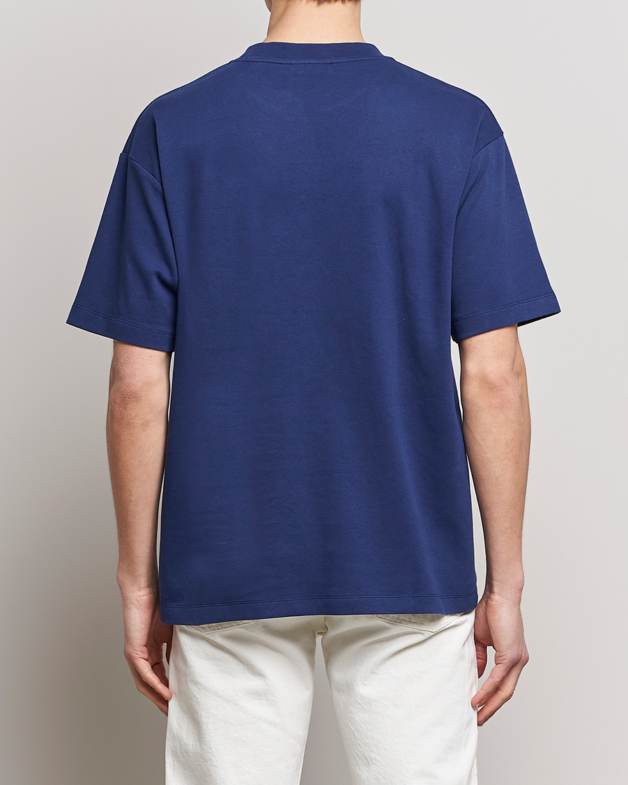 Men | T-Shirts | Drôle de Monsieur | Pot de Fleur T-Shirt Navy