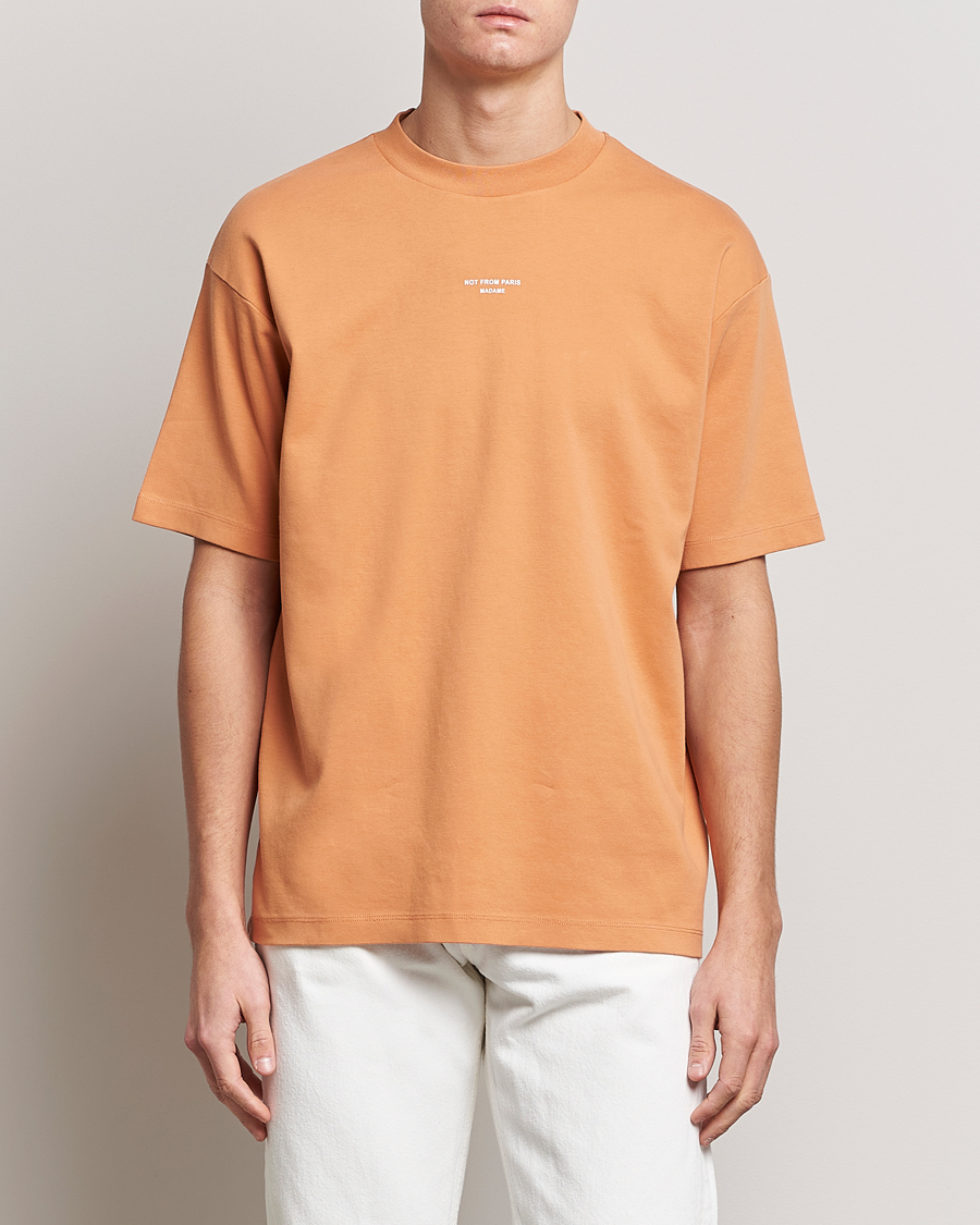 Men | New Brands | Drôle de Monsieur | Classic NFPM T-Shirt Peach