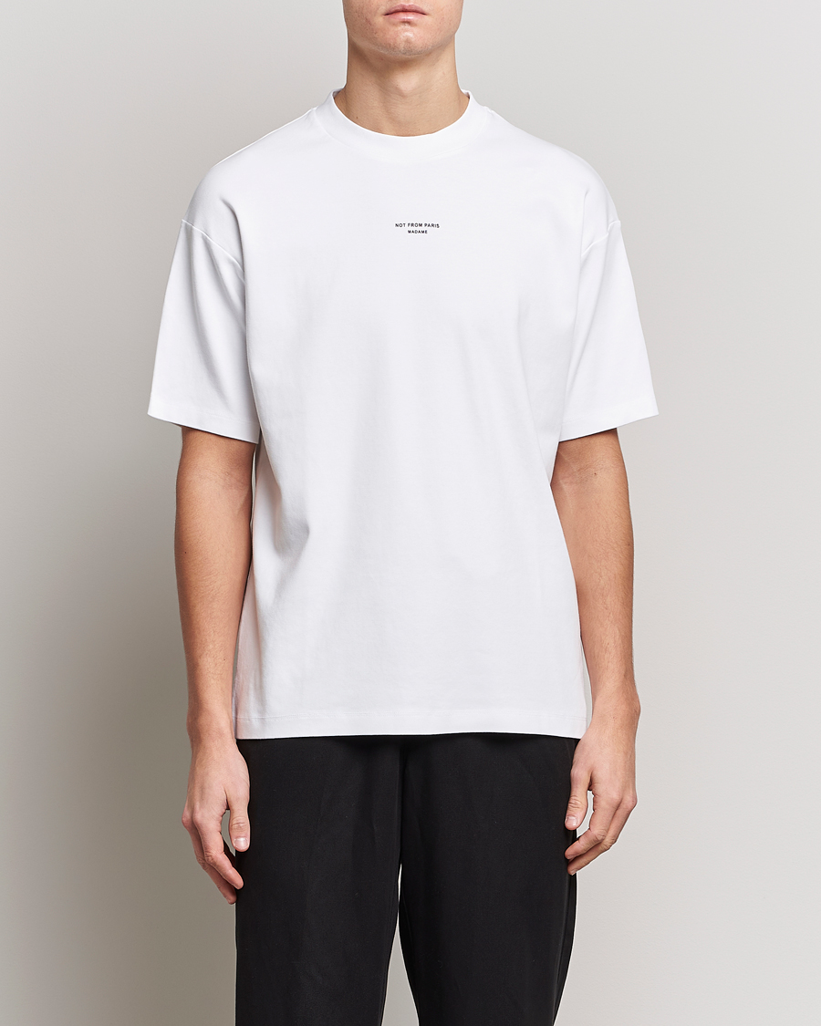 Men | New Brands | Drôle de Monsieur | Classic NFPM T-Shirt White