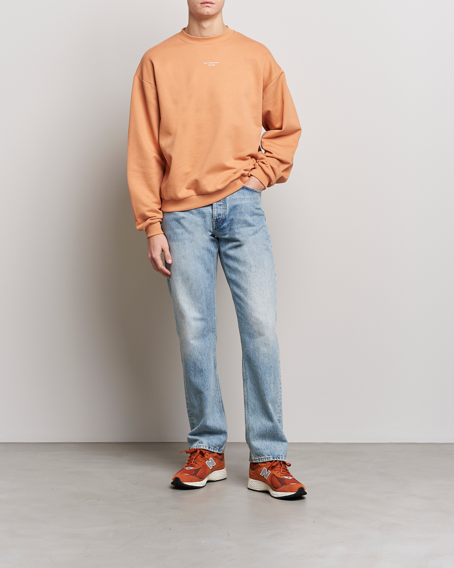 Men | Sweaters & Knitwear | Drôle de Monsieur | Classic NFPM Sweatshirt Peach