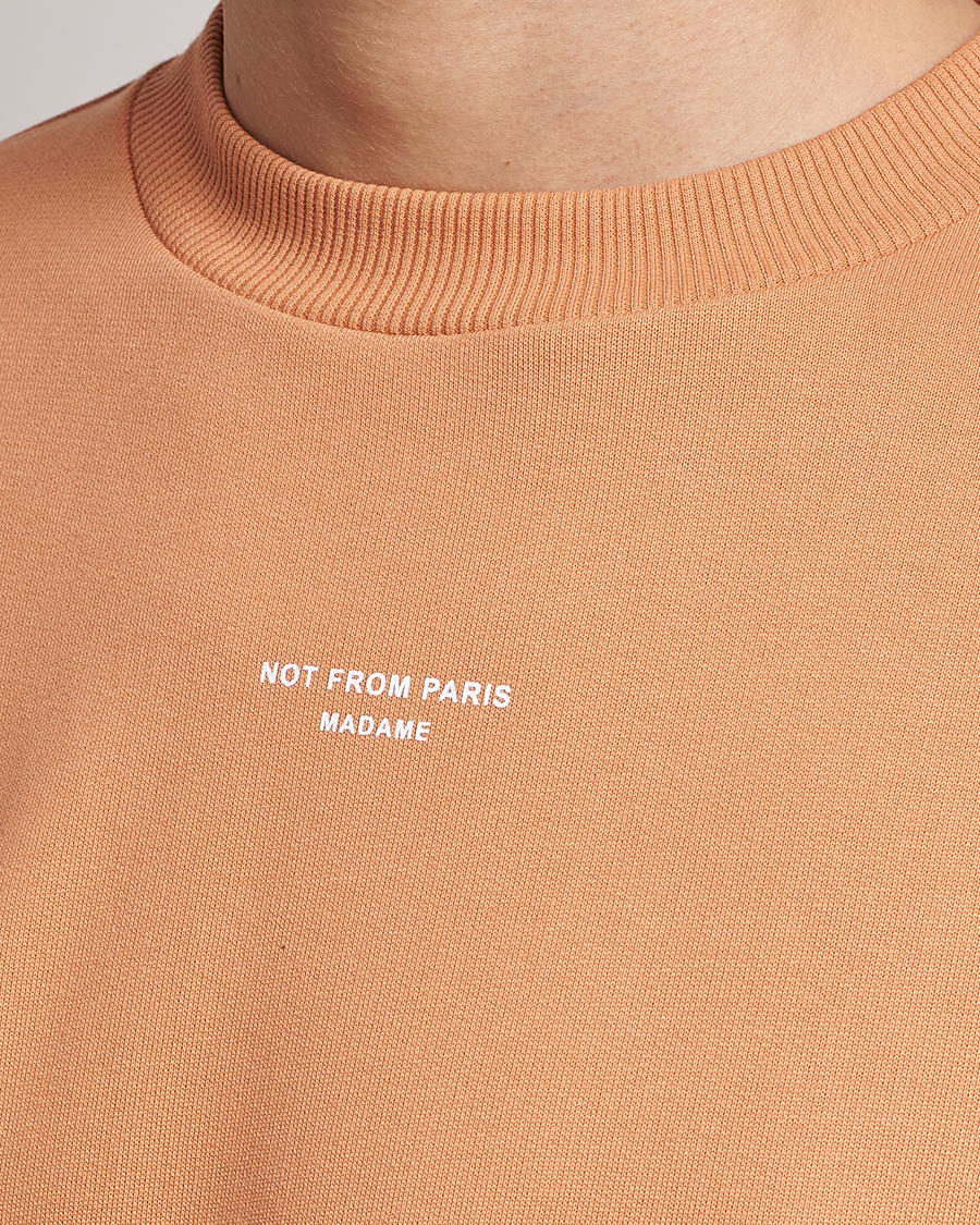 Men | Sweaters & Knitwear | Drôle de Monsieur | Classic NFPM Sweatshirt Peach