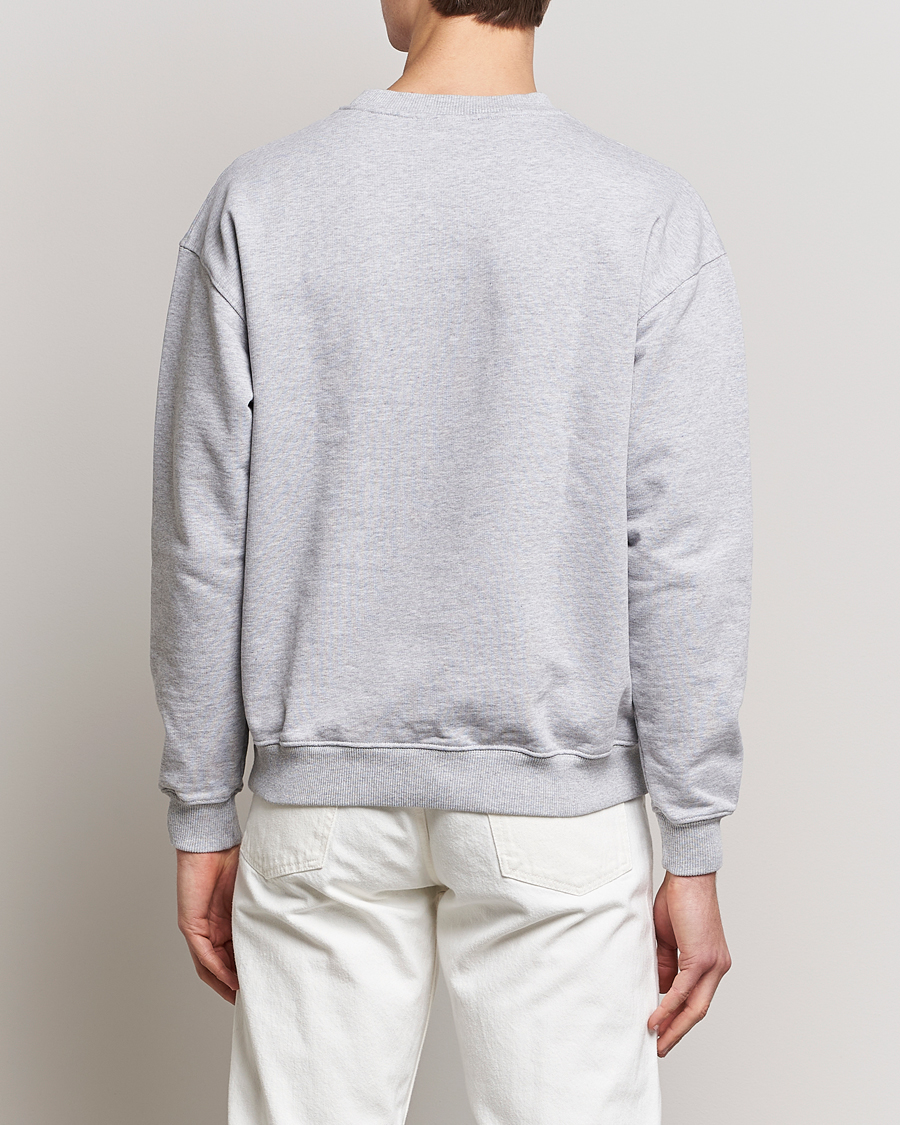 Men | Sweaters & Knitwear | Drôle de Monsieur | Signature Sweatshirt Light Grey