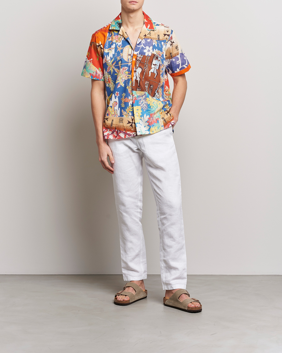 Men | Shirts | Gitman Vintage | Aloha Quilt Camp Shirt Multicolor