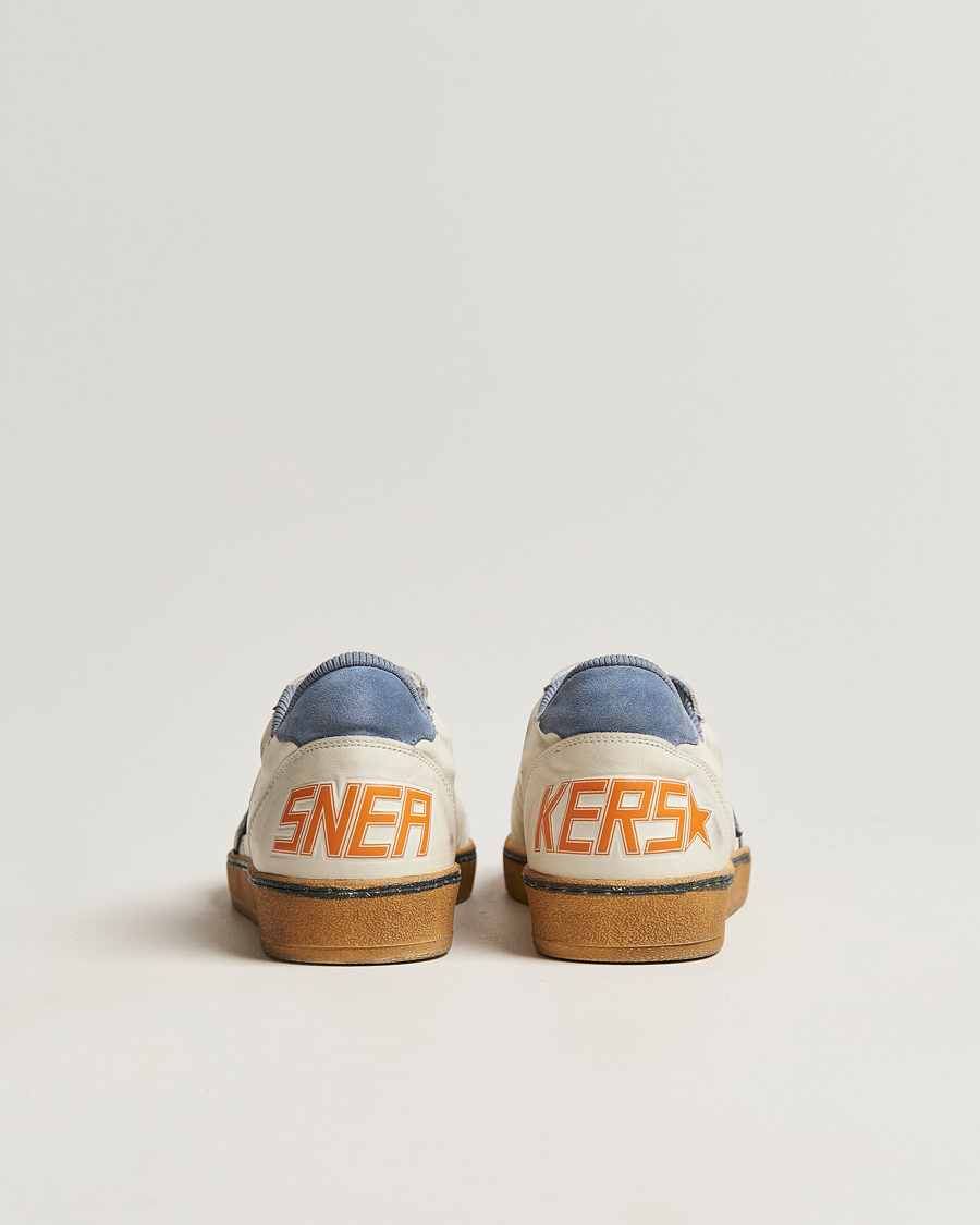 Men | Golden Goose Deluxe Brand Ball Star Sneakers White/Powder Blue | Golden Goose | Deluxe Brand Ball Star Sneakers White/Powder Blue
