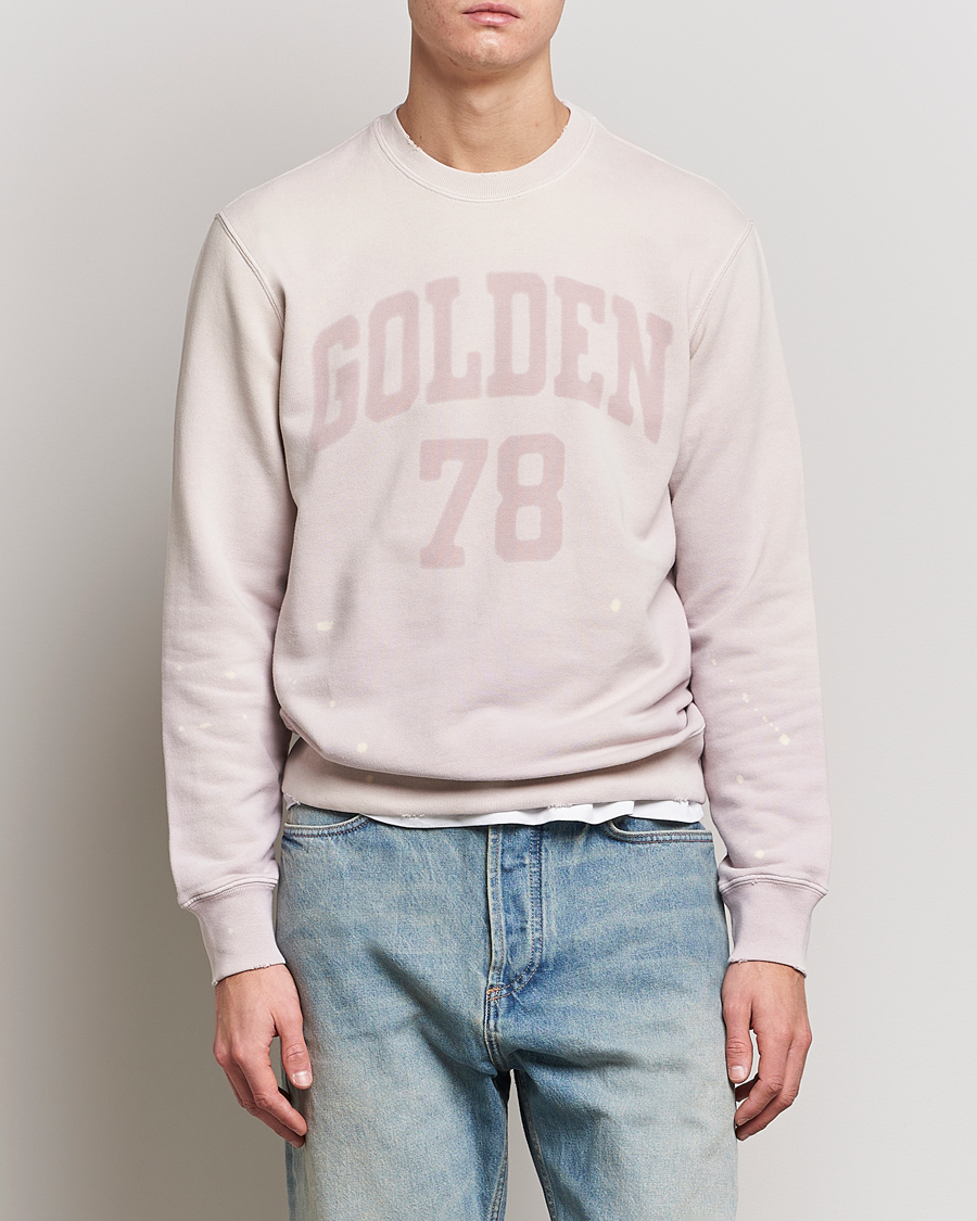 Men | Golden Goose Deluxe Brand | Golden Goose Deluxe Brand | 78 Cotton Fleece Sweatshirt Shadow Grey