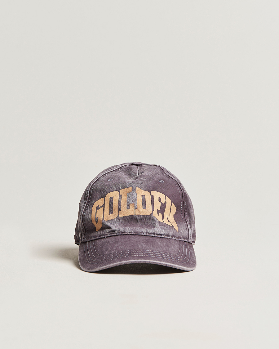 Men | Golden Goose Deluxe Brand Distressed Cotton Baseball Cap Marzipan | Golden Goose | Deluxe Brand Distressed Cotton Baseball Cap Marzipan