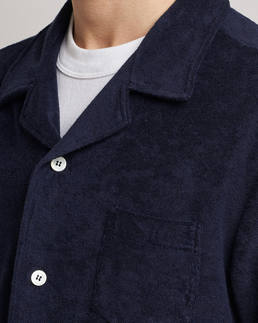 Men | Shirts | Howlin' | Short Sleeve Terry Shirt Navy