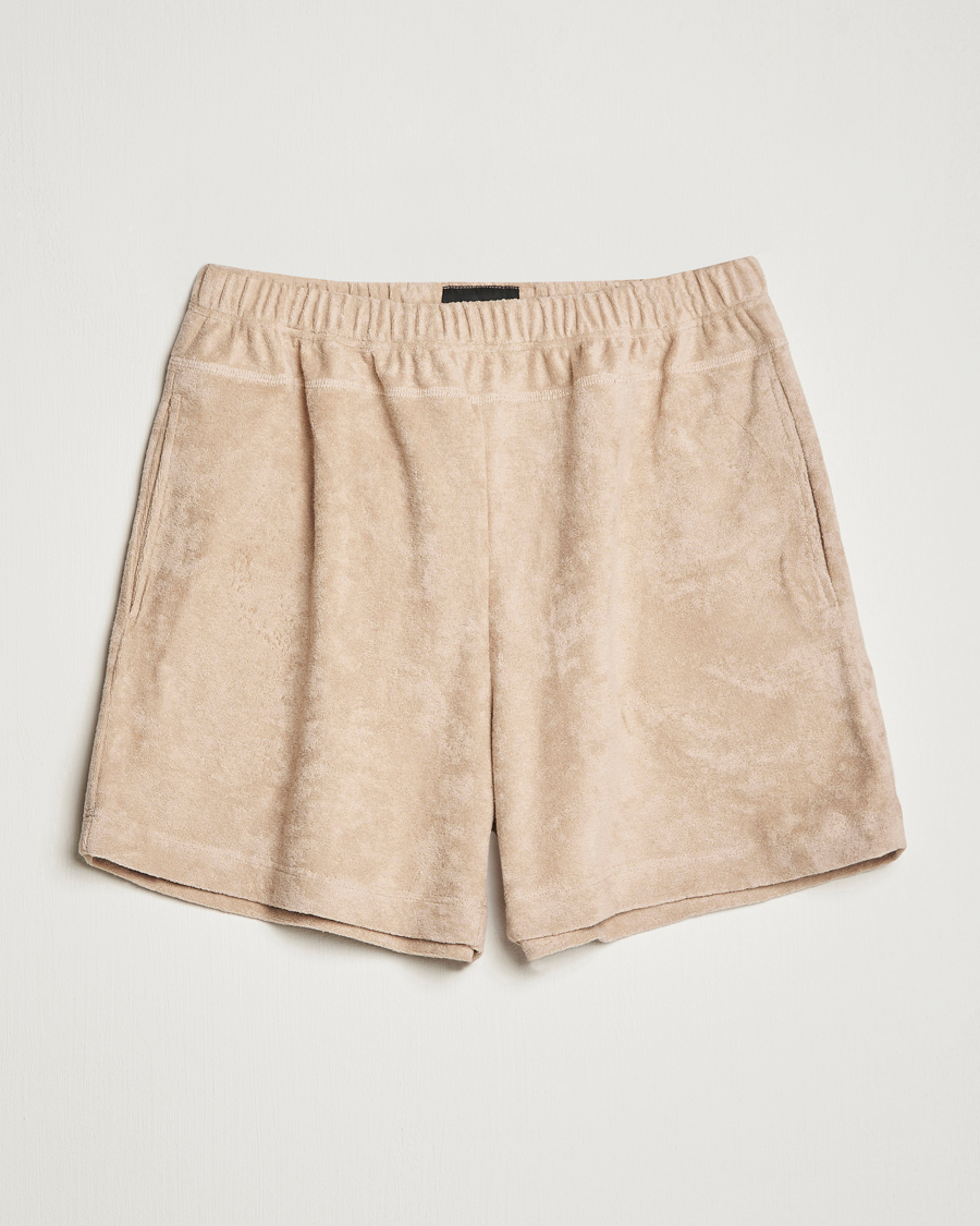 Men | Shorts | Howlin' | Cotton Blend Terry Shorts Cashew