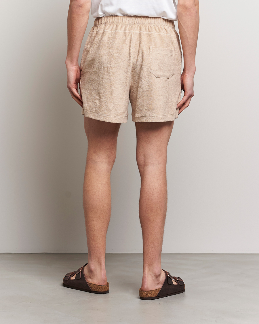 Men | Shorts | Howlin' | Cotton Blend Terry Shorts Cashew