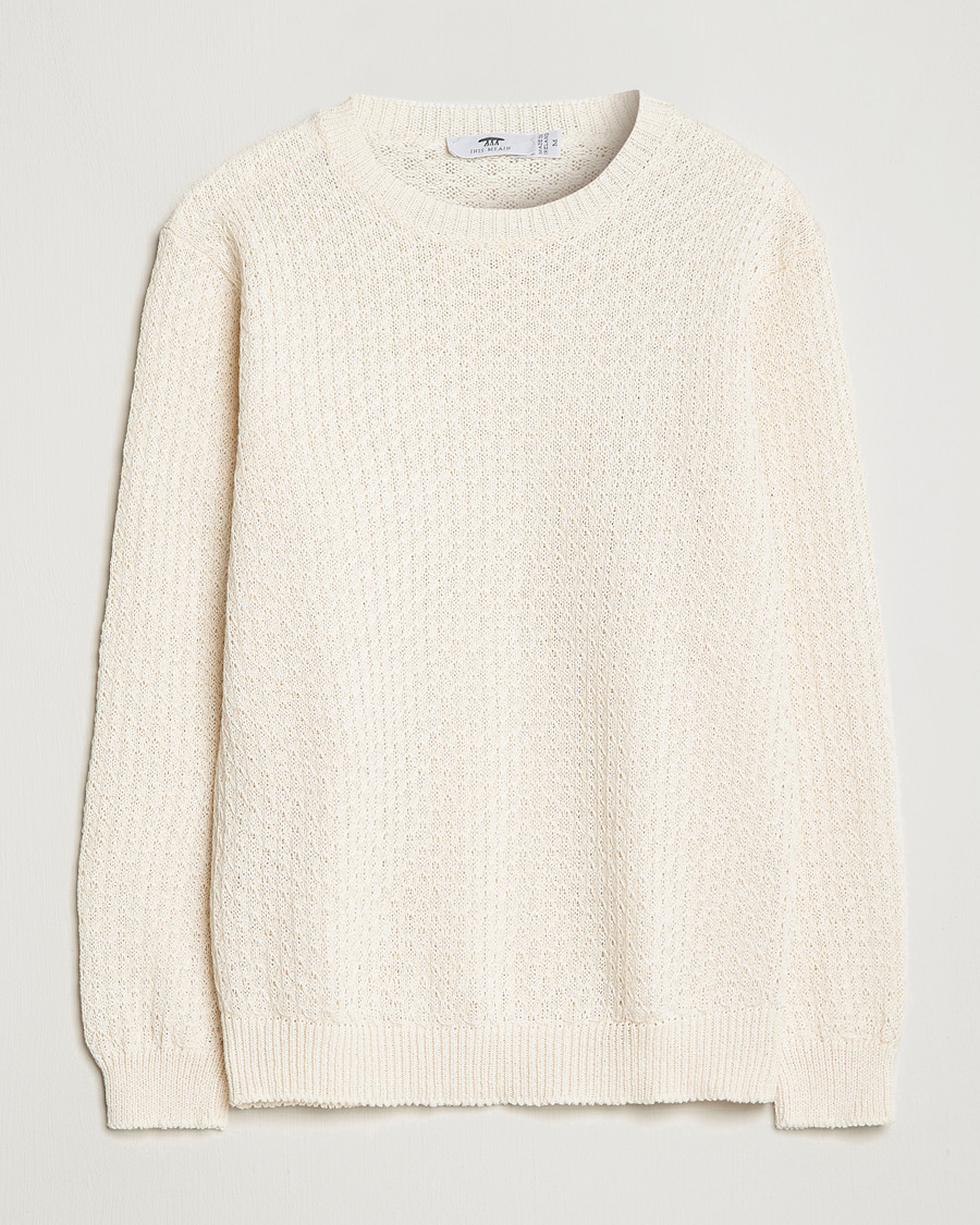 INIS MEAIN / Crew Neck Knit イニッシュマン Inis Meáin - Seafoam Baby Alpaca and Silk-Blend Mock-Neck Sweater