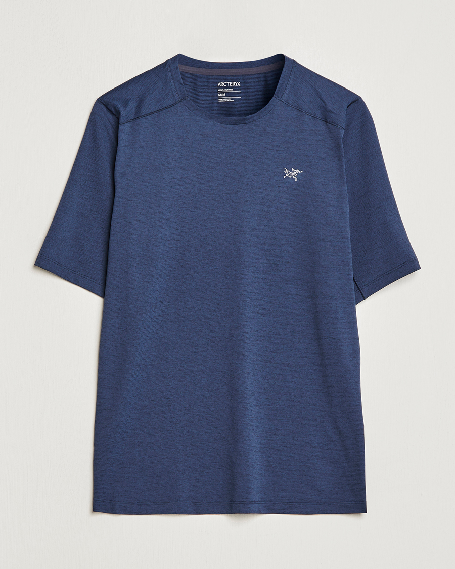 Men | T-Shirts | Arc'teryx | Cormac Crew Neck Tee Black Sapphire Heather