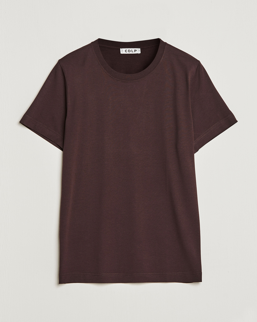 Men | T-Shirts | CDLP | Midweight T-Shirt Brown