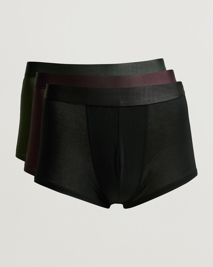 Men | Underwear & Socks | CDLP | 3-Pack Boxer Trunk Black/Army/Brown