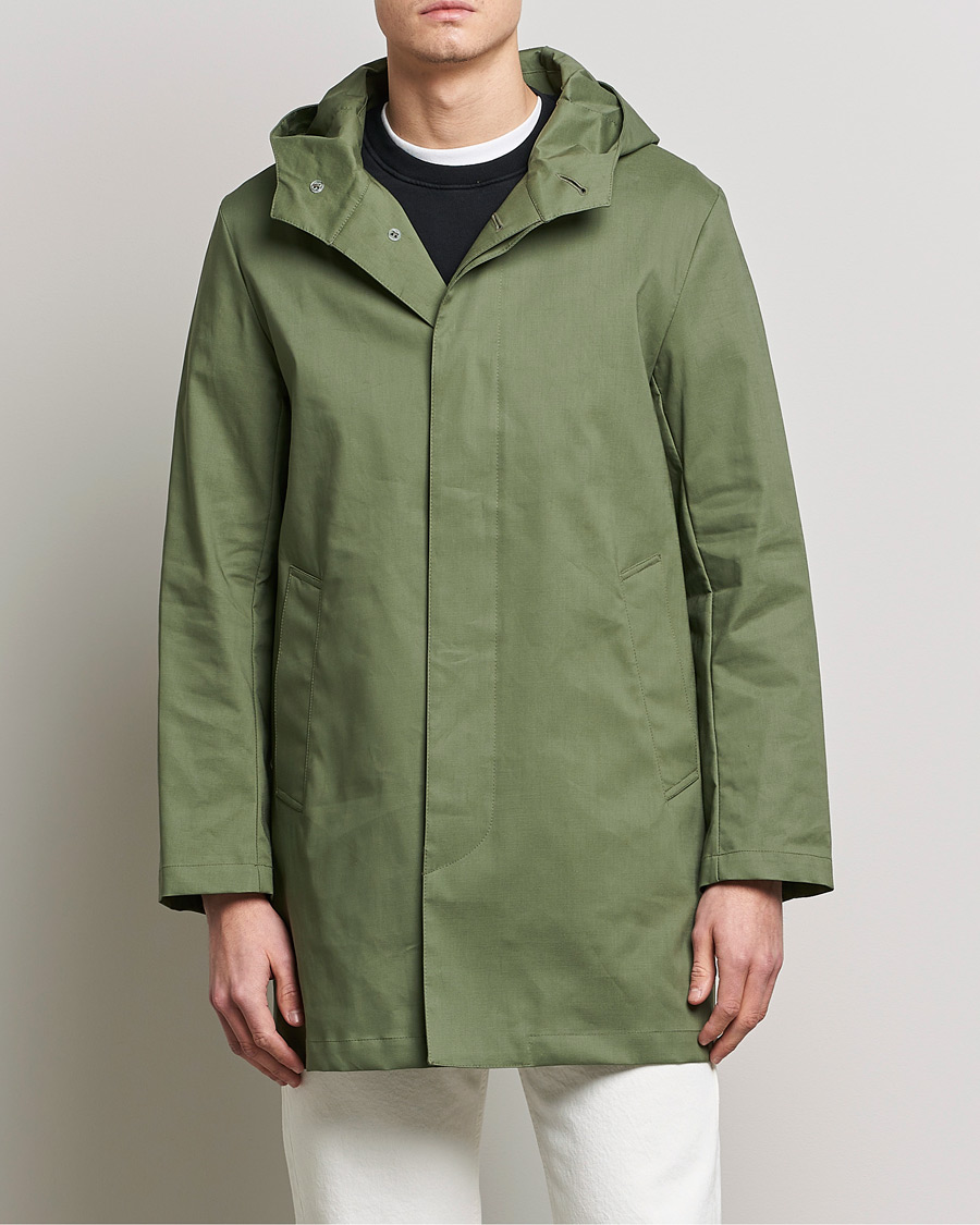 Men | Raincoats | Mackintosh | Chryston Short Waterproof Jacket Four Leaf