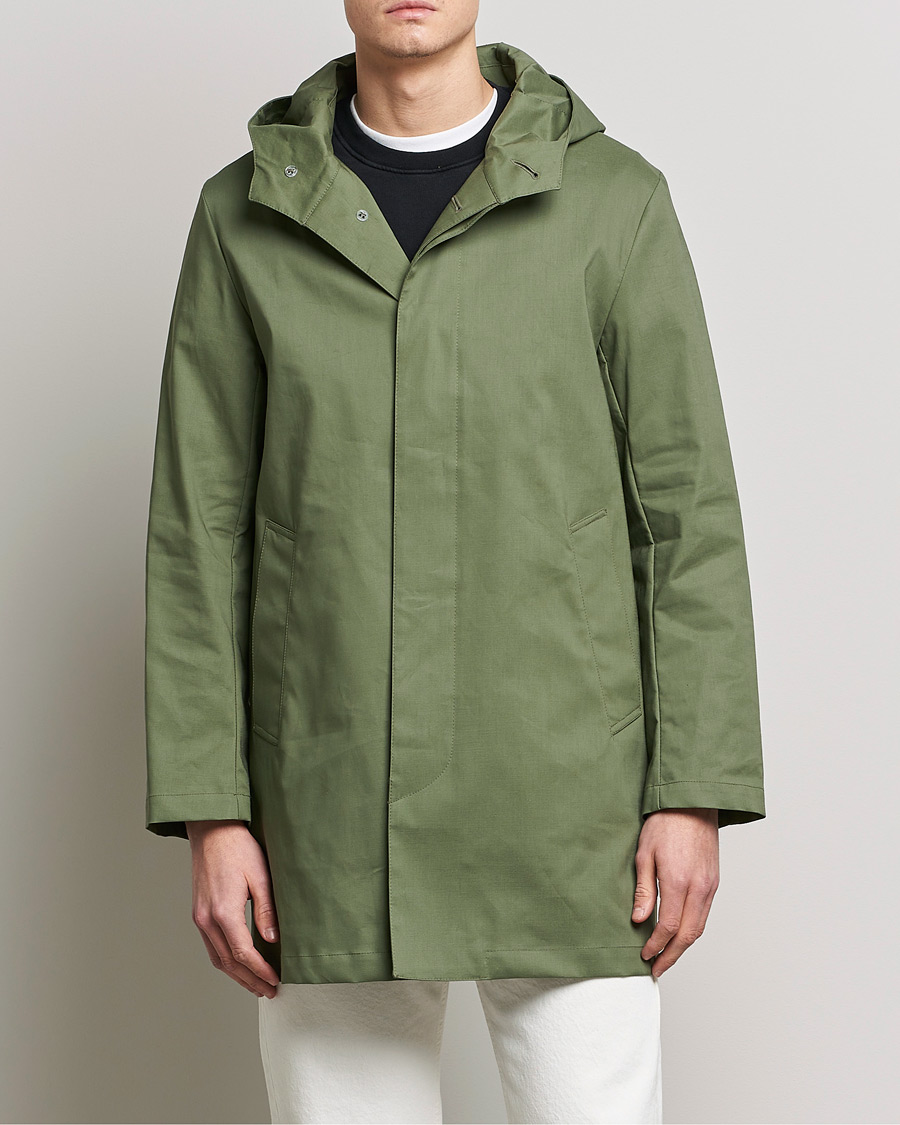 Men | Coats & Jackets | Mackintosh | Chryston Short Waterproof Jacket Four Leaf