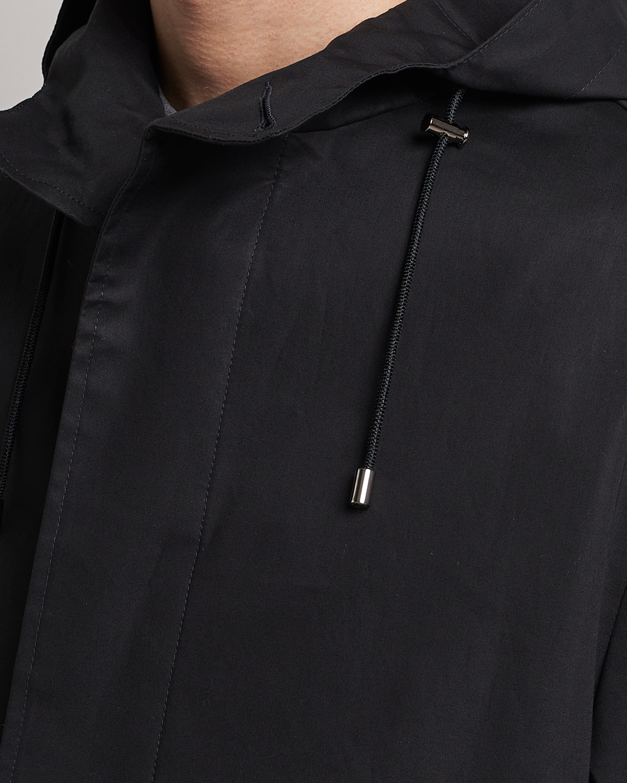 Men | Coats & Jackets | Mackintosh | Wolfson Rain Coat Black
