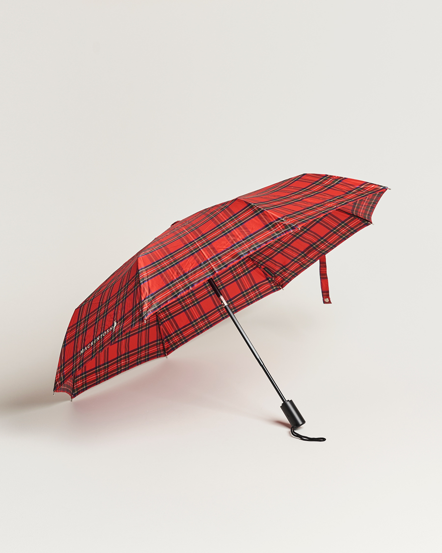Men | Face the Rain in Style | Mackintosh | Umbrella Royal Stewart