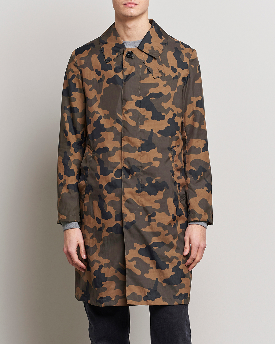 Men | Face the Rain in Style | Mackintosh | Shower Rain Coat Camo