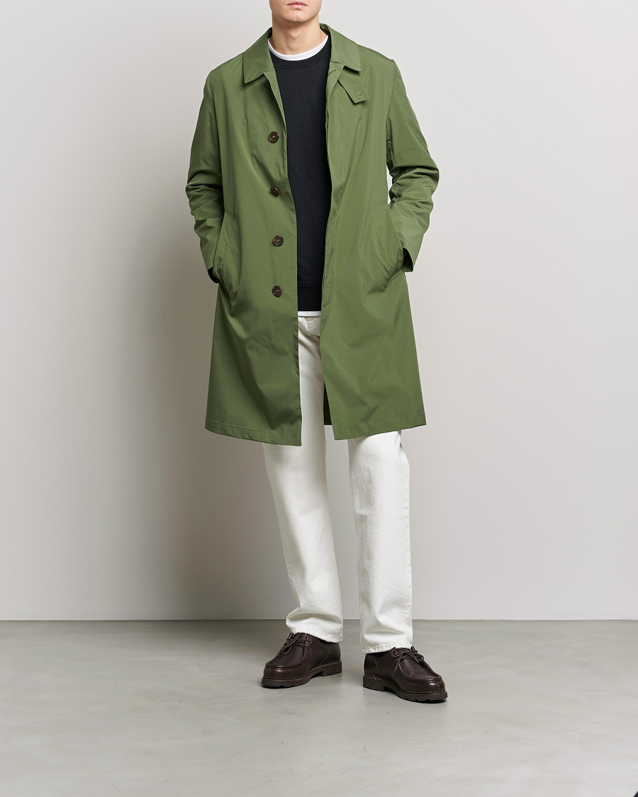 Men | Coats & Jackets | Mackintosh | Newington Coat Four Leaf Cover