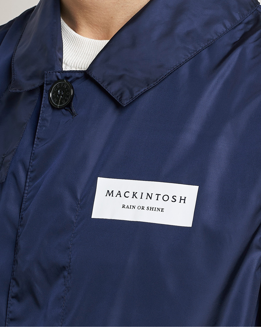 Men | Coats & Jackets | Mackintosh | Rain Shine Torrential A Line Coat Navy