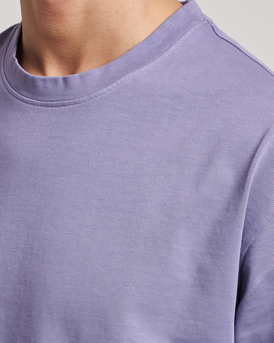 Men | T-Shirts | Massimo Alba | Nevis Short Sleeve T-Shirt Iris