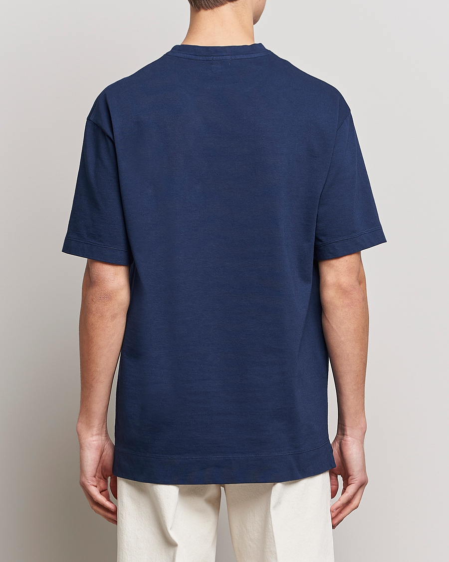 Men | T-Shirts | Massimo Alba | Nevis Short Sleeve T-Shirt Navy
