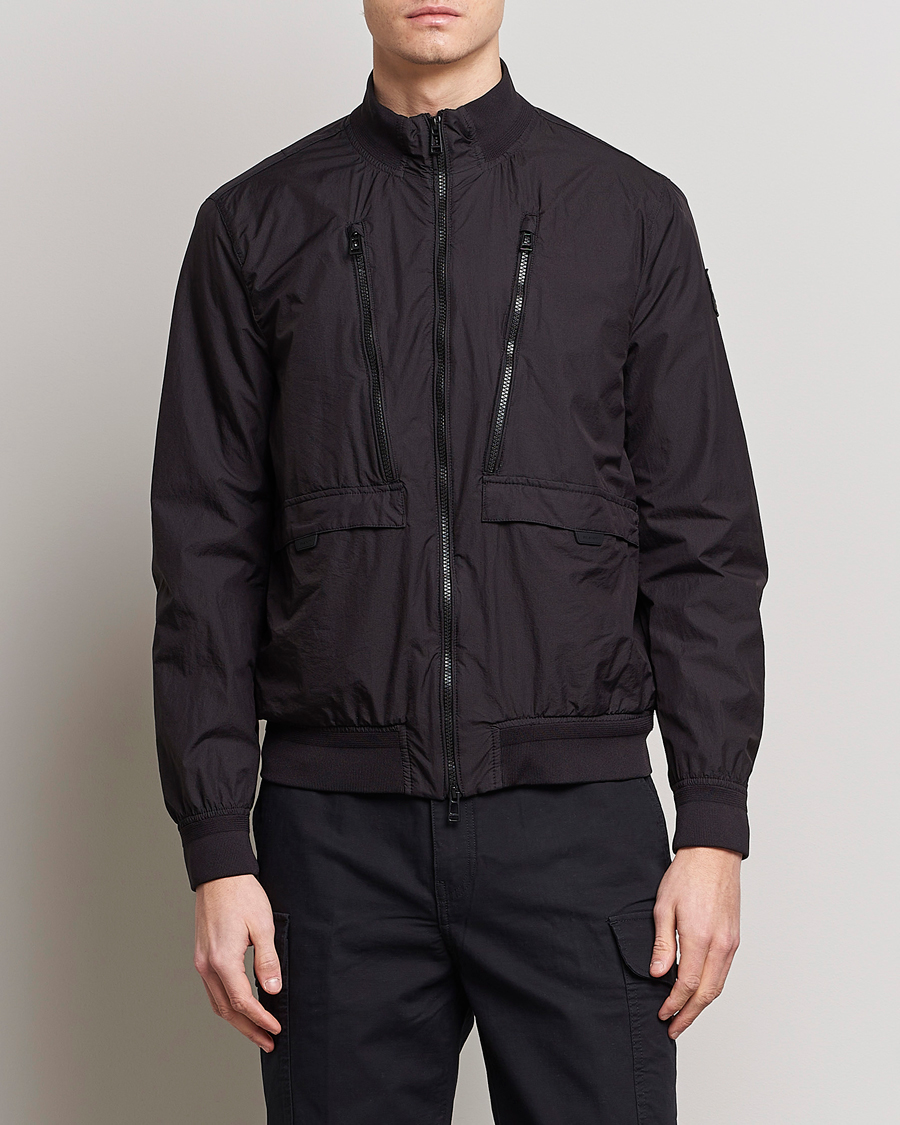 Men | Classic jackets | Belstaff | Transfer Nylon Jacket Black