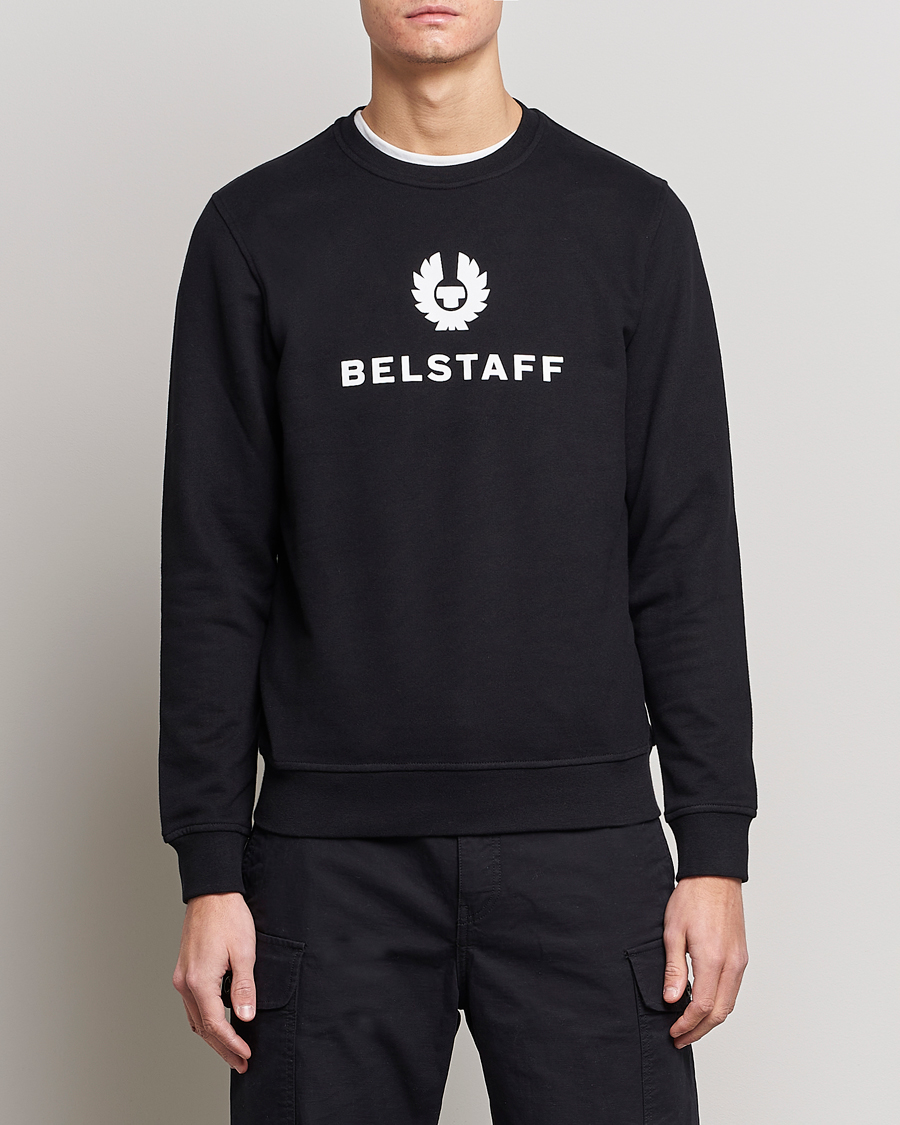 Men | Sweatshirts | Belstaff | Signature Crewneck Black