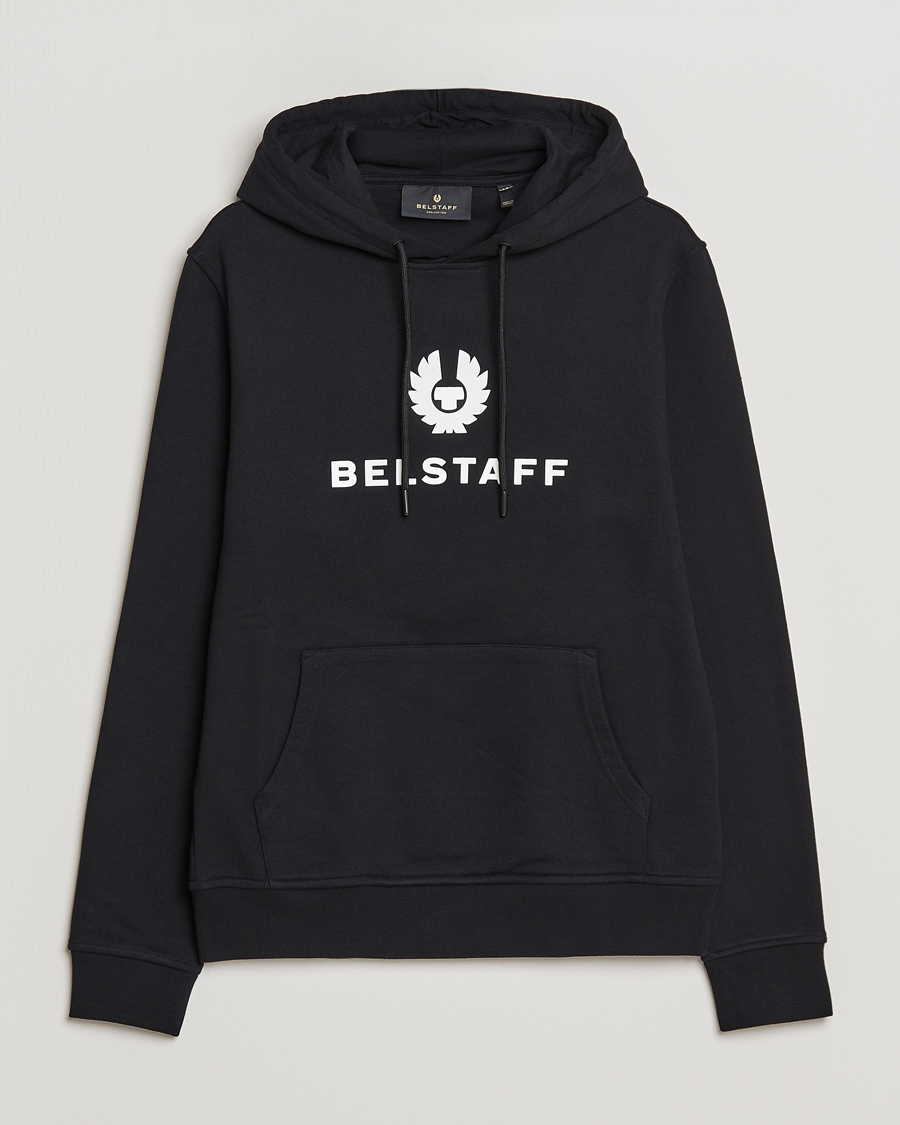 Men | Sweaters & Knitwear | Belstaff | Signature Hoodie Black