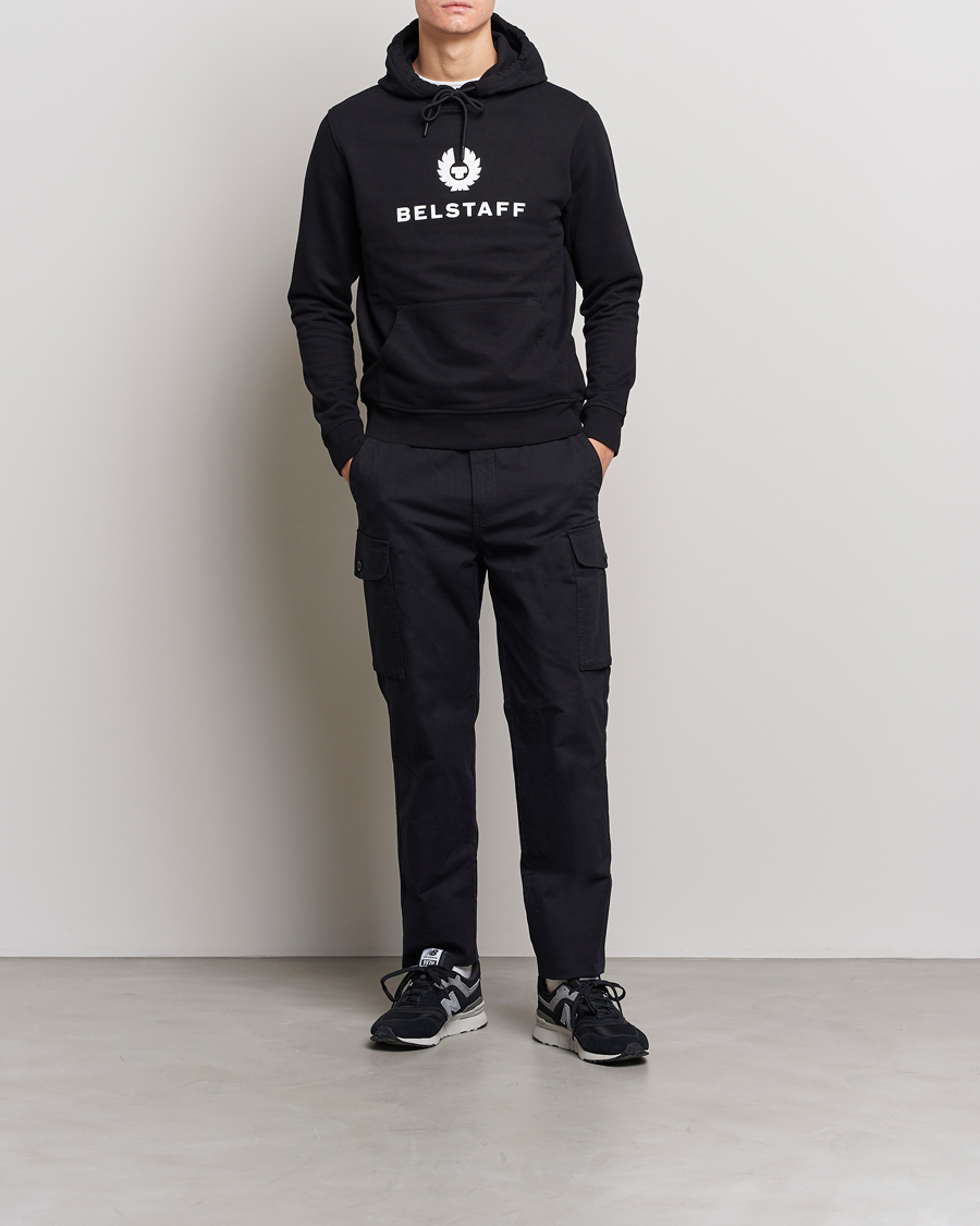 Men | Sweaters & Knitwear | Belstaff | Signature Hoodie Black