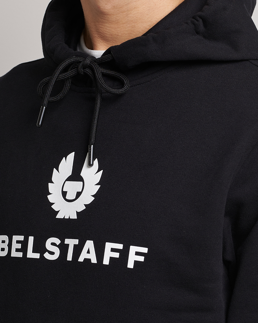 Men | Sweaters & Knitwear | Belstaff | Signature Hoodie Black