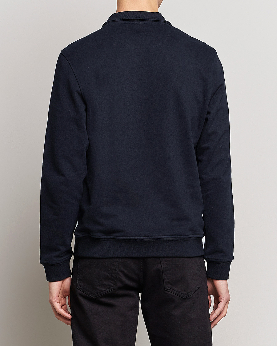 Men | Sweaters & Knitwear | Belstaff | Signature Half Zip Sweatshirt Dark Ink