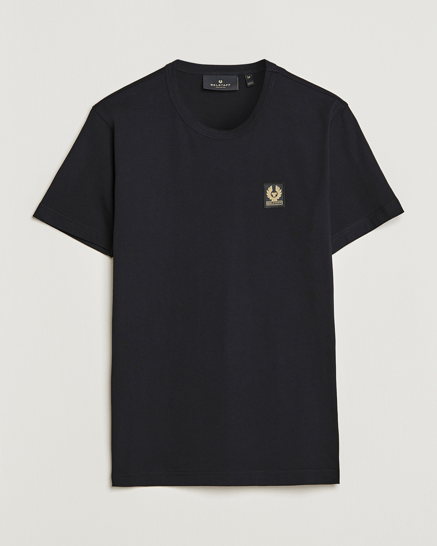 Men | T-Shirts | Belstaff | Cotton Logo T-Shirt BLACK